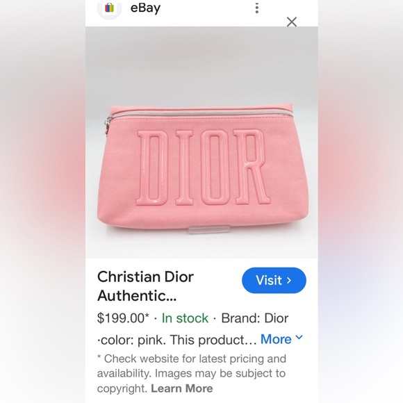 Dior Trousse Pouch Clutch Bag - Picture 4 of 8